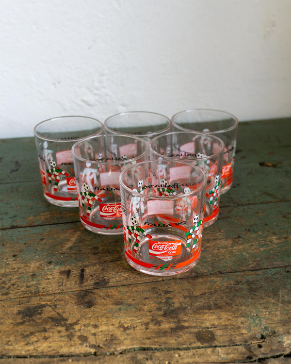 Bicchiere Bevete Coca-Cola Italia "Mondiali 90" - anni ’90