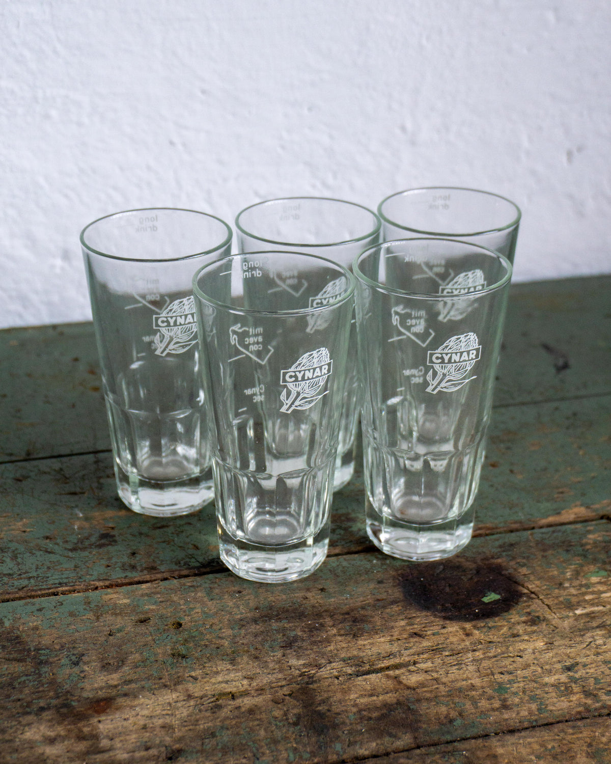 Bicchiere Cynar serigrafato – Anni ’60