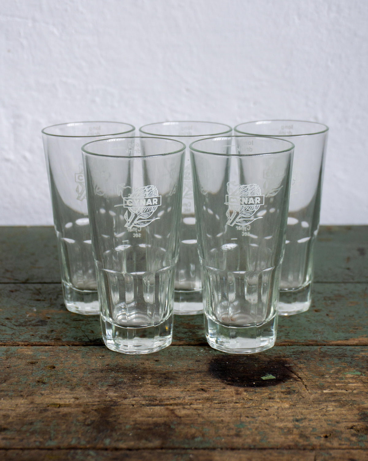 Bicchiere Cynar serigrafato – Anni ’60