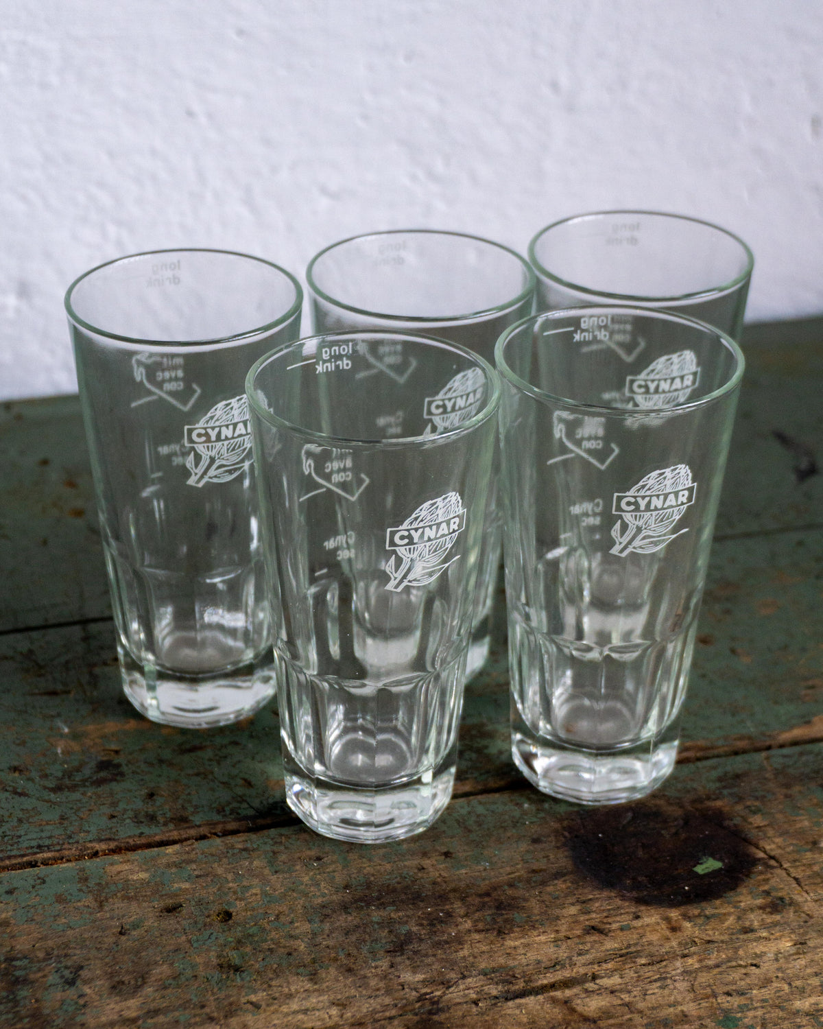 Bicchiere Cynar serigrafato – Anni ’60