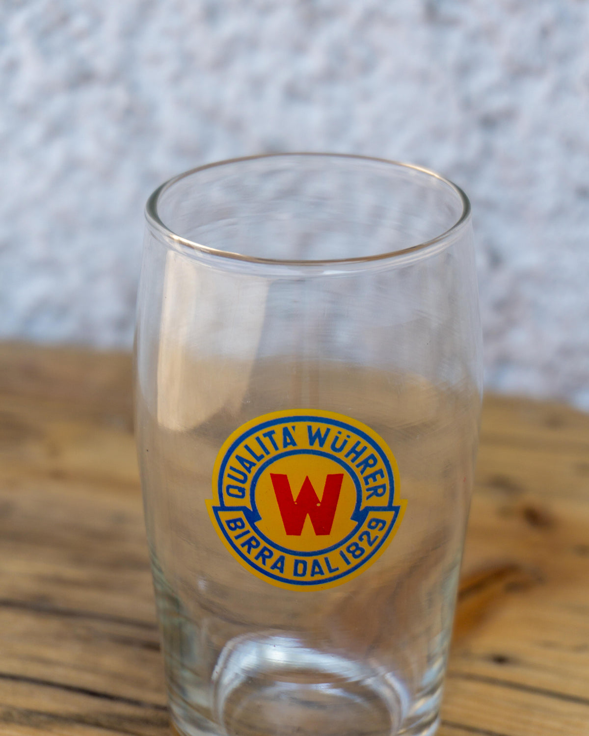 Bicchiere Pubblicitario Wührer Brescia – Anni '80