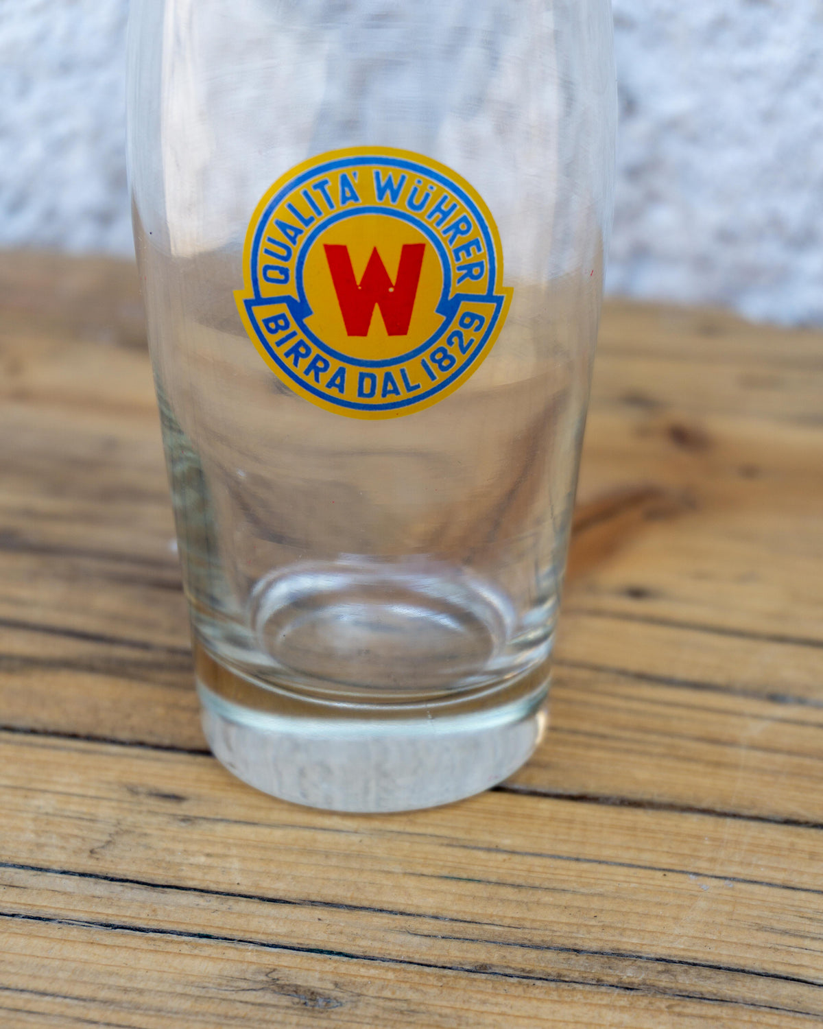 Bicchiere Pubblicitario Wührer Brescia – Anni '80
