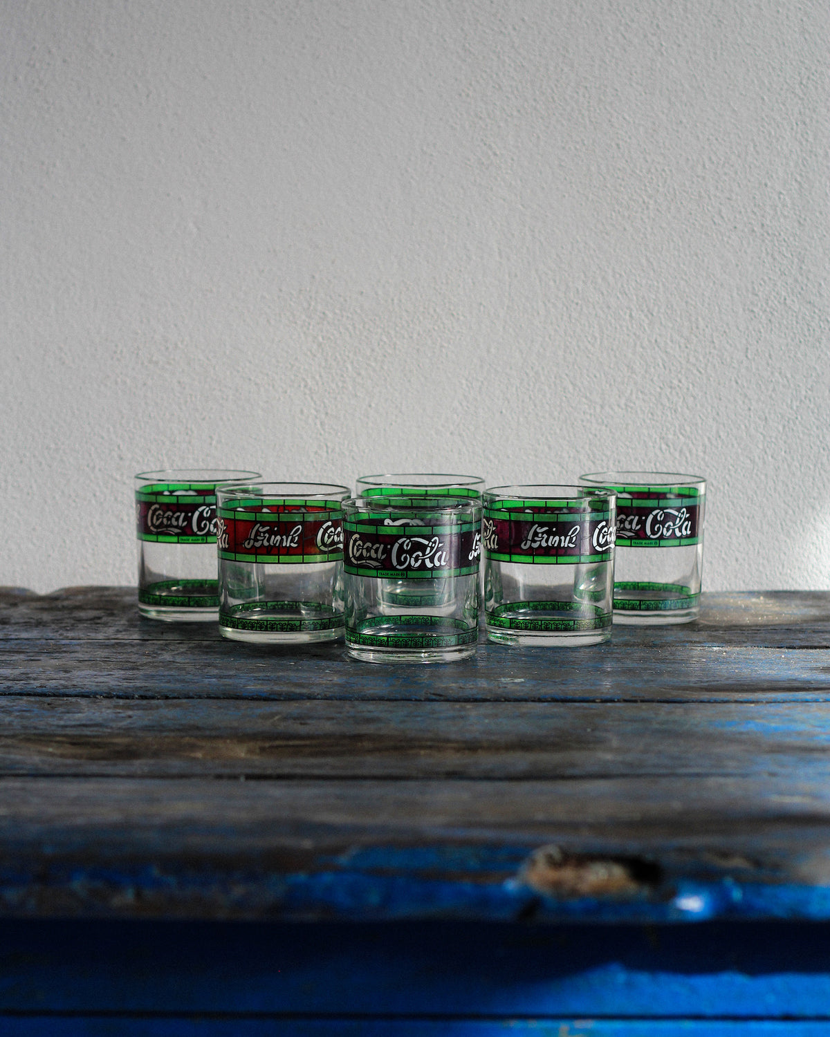 Set 6 bicchieri Coca-Cola vintage - anni ’80