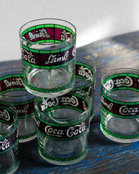 Set 6 bicchieri Coca-Cola vintage - anni ’80