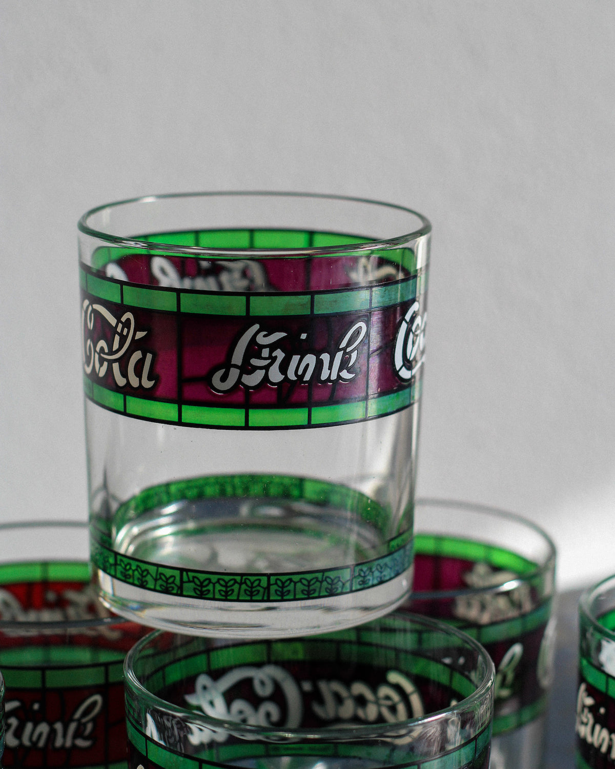 Set 6 bicchieri Coca-Cola vintage - anni ’80