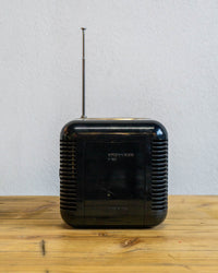 Brionvega TS 502 | Radio Cubo Nera | Vintage Originale a Pile