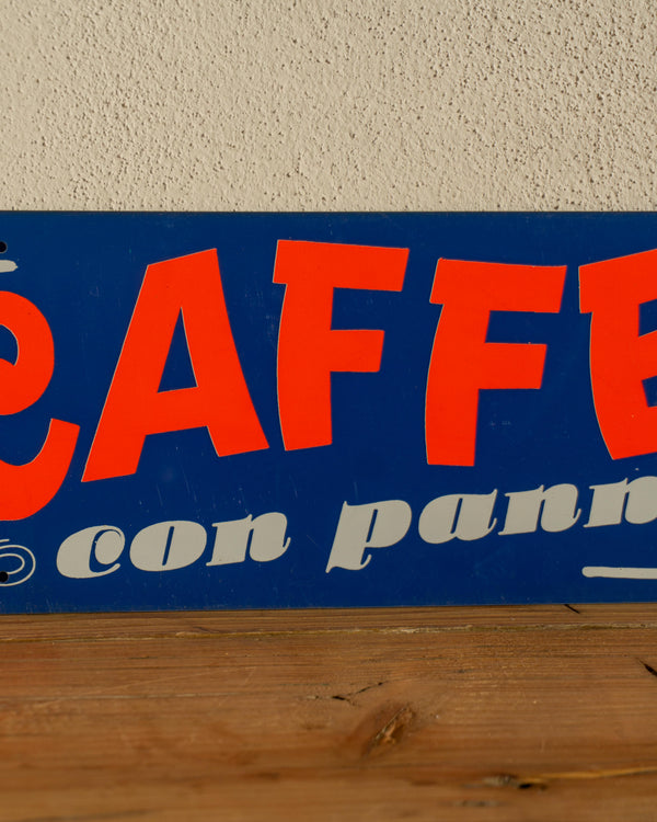 Insegna Caffè con panna 70/80 – Italia