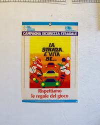 Manifesto Campagna Sicurezza Stradale