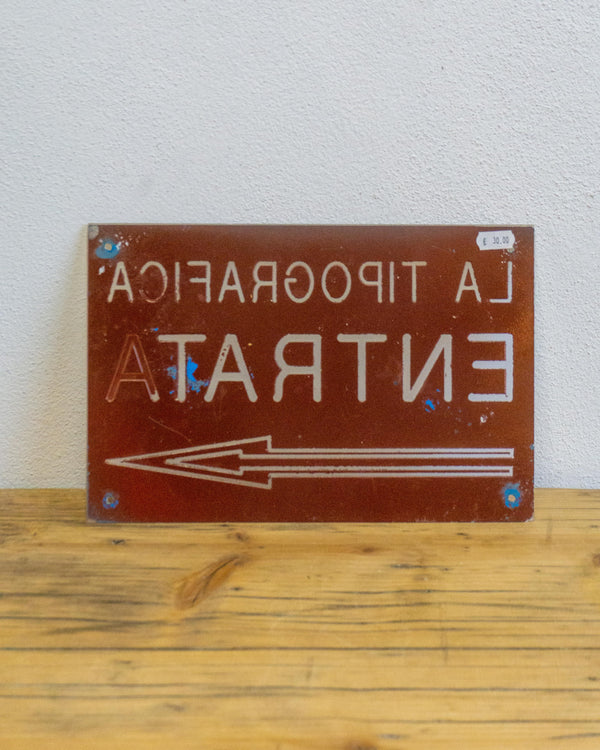 Insegna La Tipografica