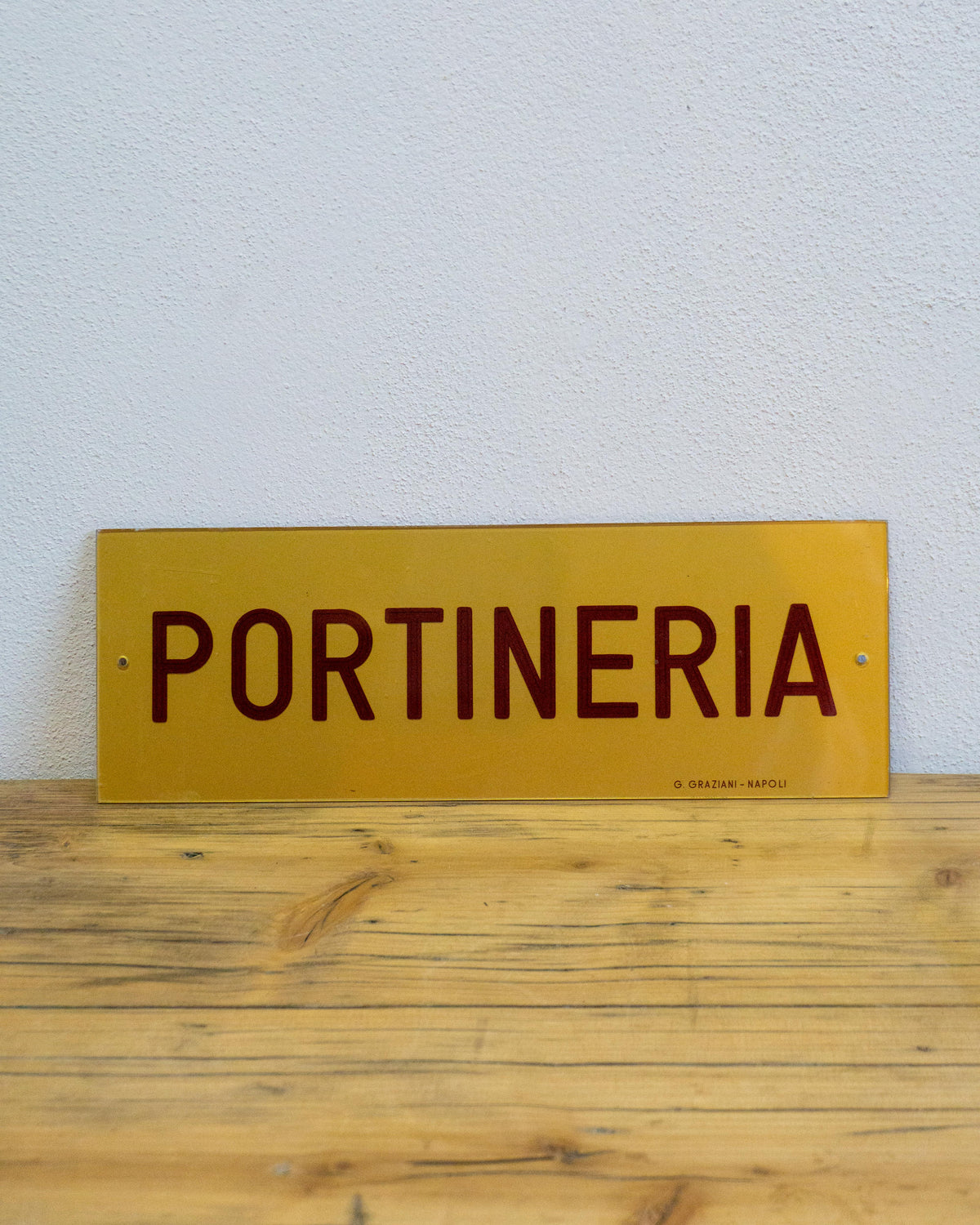 Insegna Portineria
