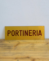 Insegna Portineria