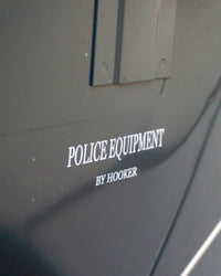 Insegna stradale Hooker Police Equipment - 1980