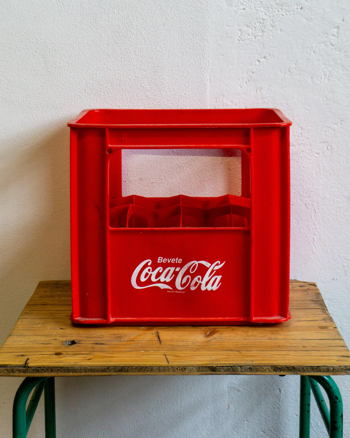 Cassetta Coca-Cola rossa alta – anni ’90