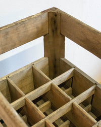 Cassetta legno pubblicitaria Fonte Gajum