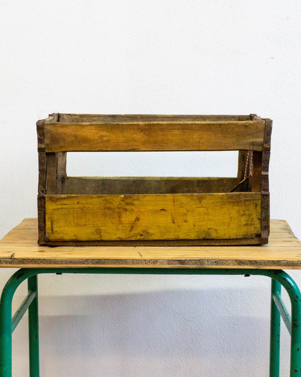 Cassetta legno pubblicitaria Oransoda