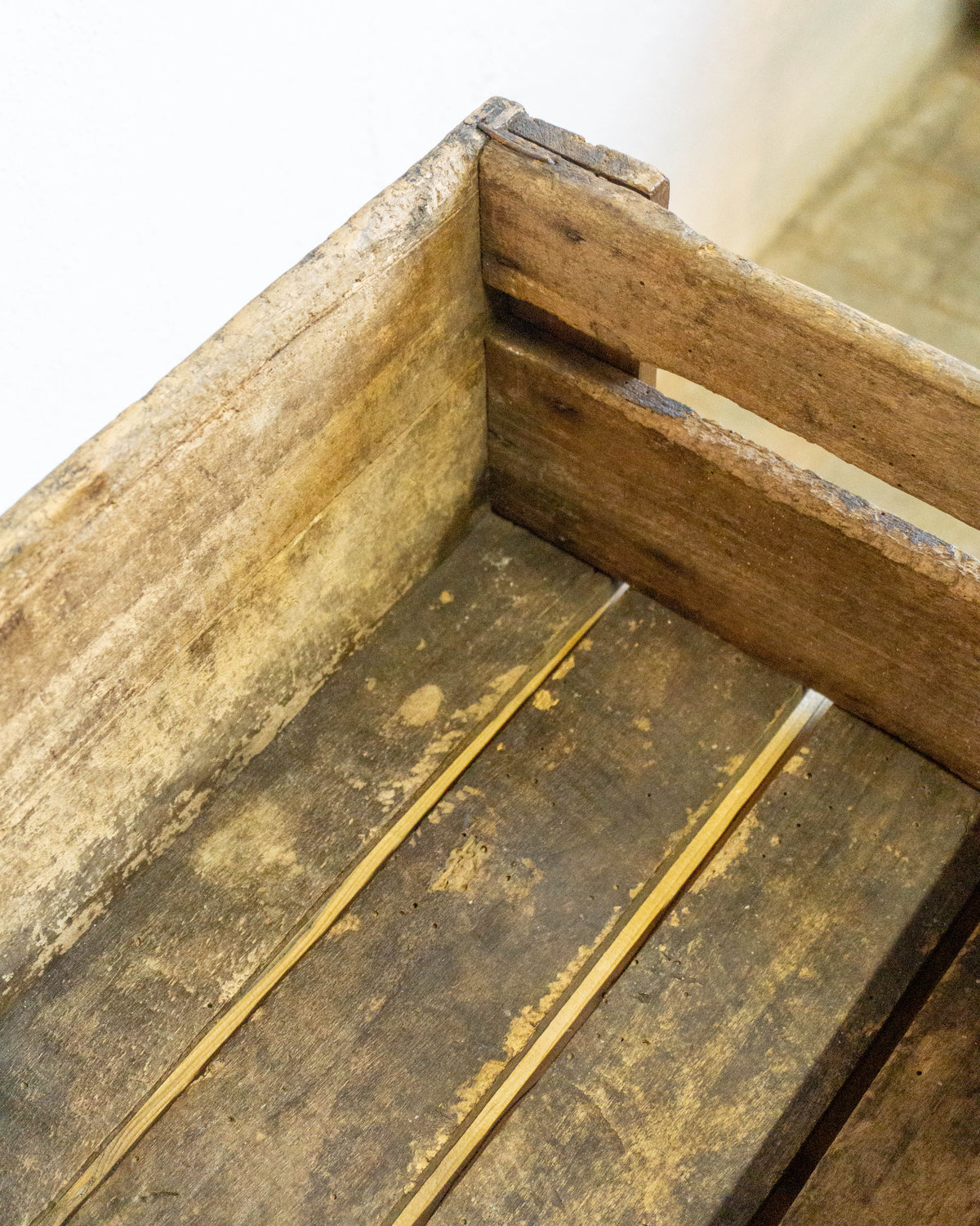Cassetta legno pubblicitaria Peroni