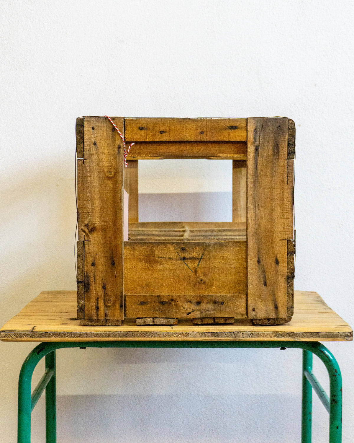 Cassetta legno pubblicitaria Vini Veronesi