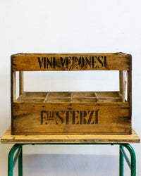 Cassetta legno pubblicitaria Vini Veronesi