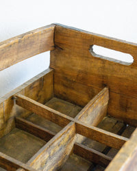Cassetta vintage in legno restaurata – Anni ’60