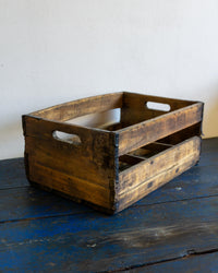 Cassetta vintage in legno restaurata – Anni ’60