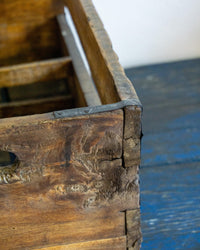 Cassetta vintage in legno restaurata – Anni ’60