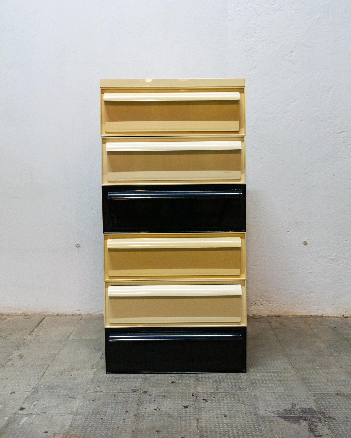 Cassettiera Kartell a 6 cassetti – anni ’80