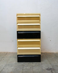 Cassettiera Kartell a 6 cassetti – anni ’80
