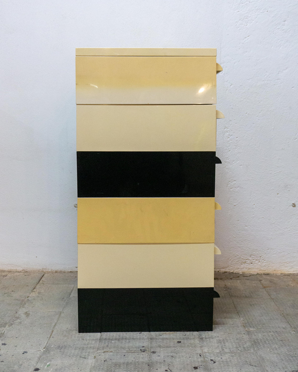 Cassettiera Kartell a 6 cassetti – anni ’80