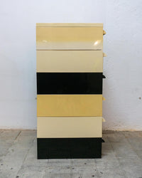 Cassettiera Kartell a 6 cassetti – anni ’80