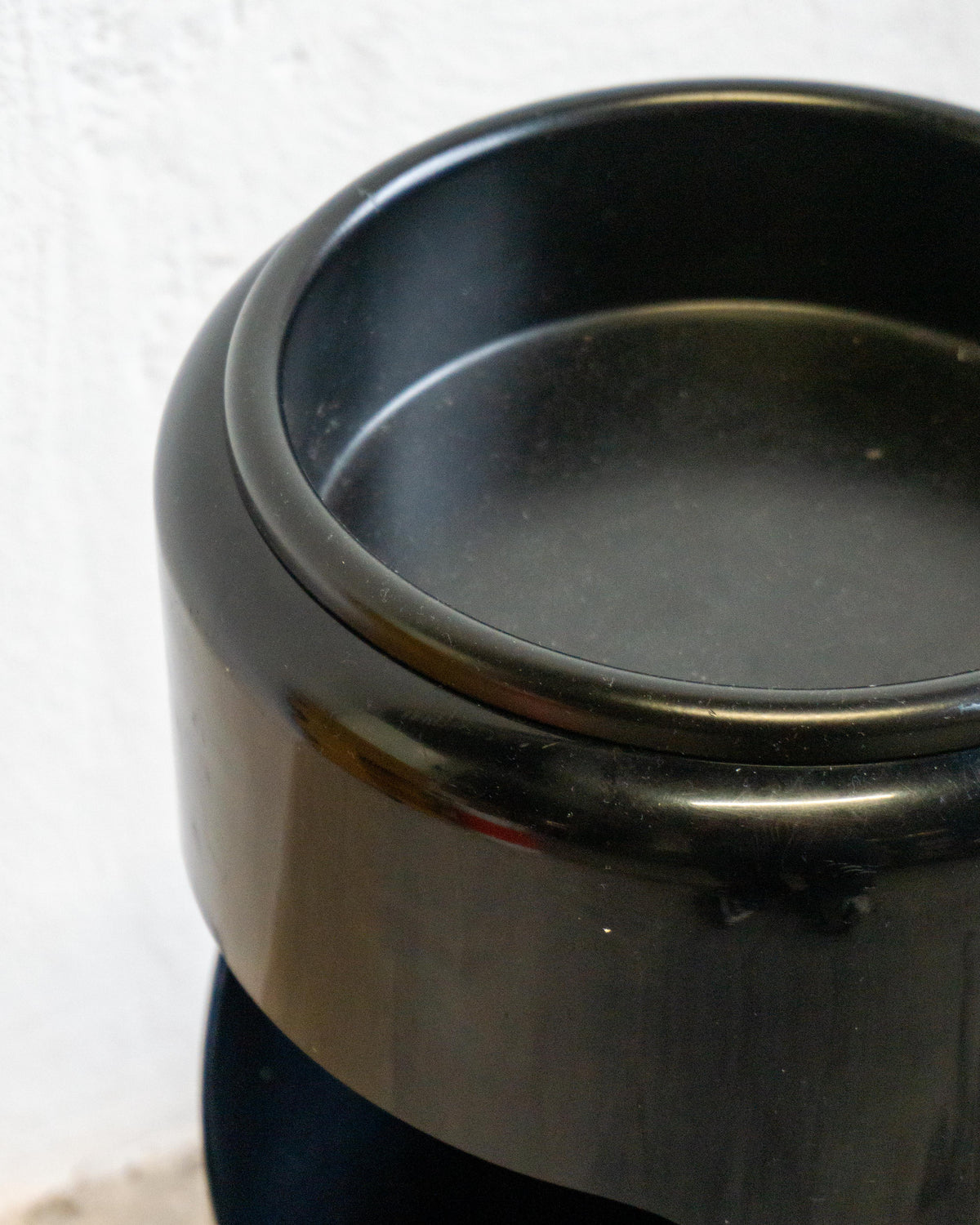 Cestino portacenere Rexite Birillo 1200 nero – anni ’80
