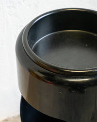 Cestino portacenere Rexite Birillo 1200 nero – anni ’80