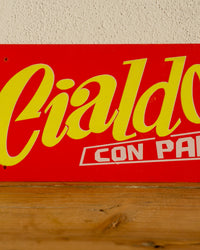 Insegna Cialdoni con panna 70/80 – Italia