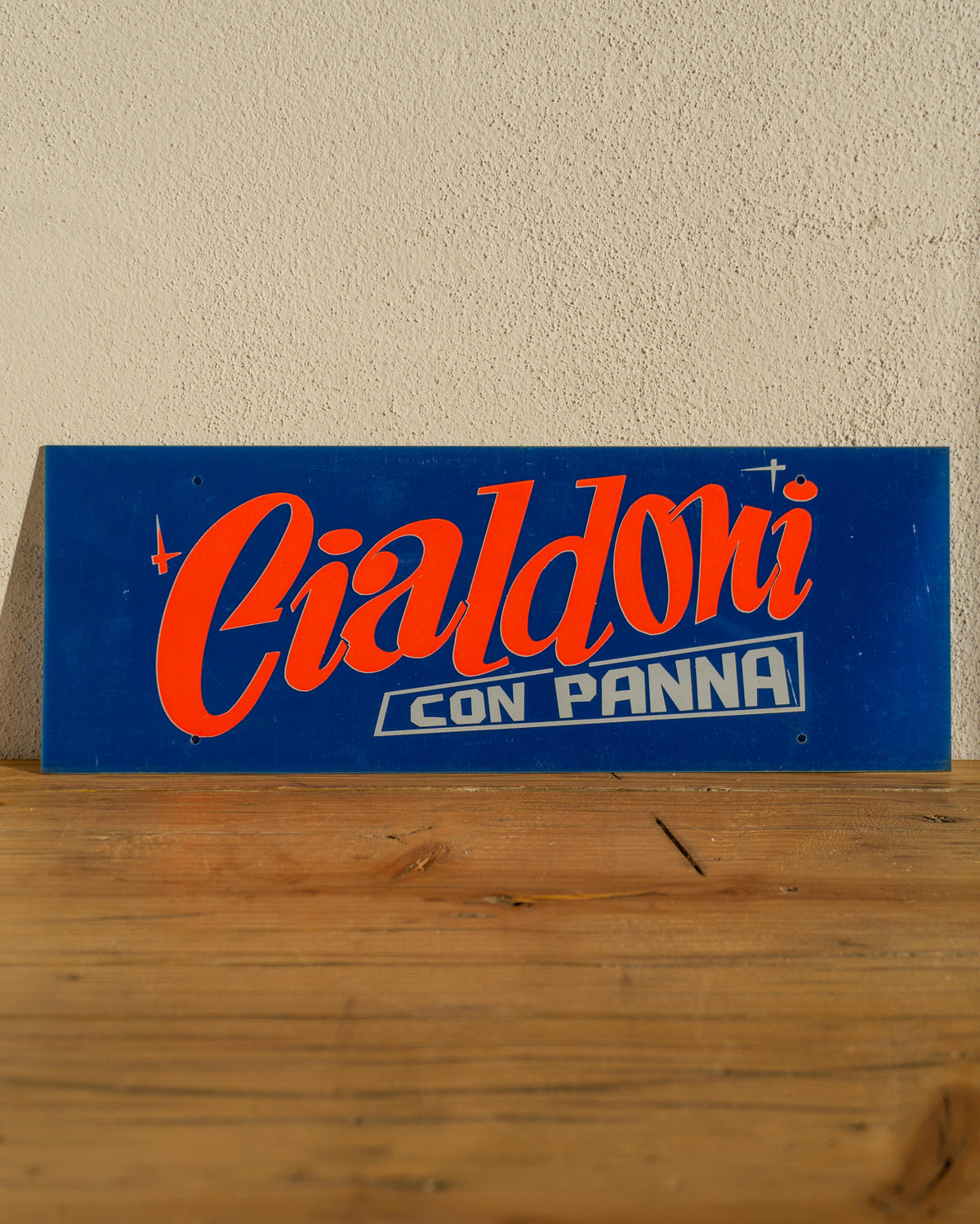 Insegna Cialdoni con panna 70/80 – Italia