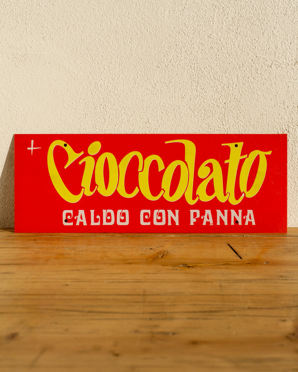 Insegna Cioccolato caldo con panna 70/80 – Italia