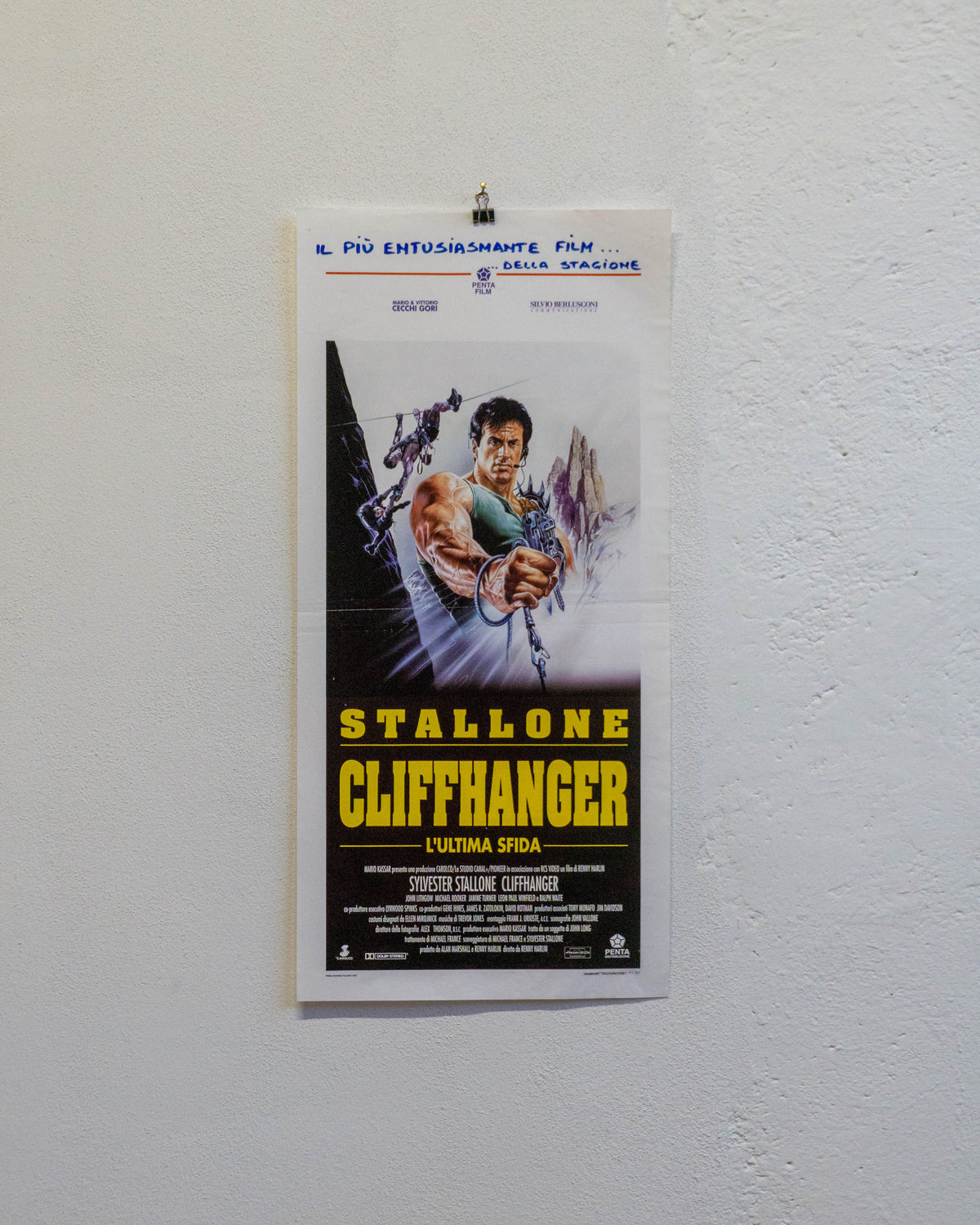 Locandina Cliffhanger