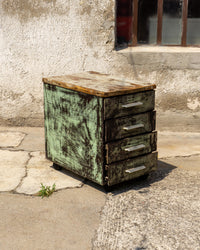 Cassettiera Industriale in Metallo - 1960