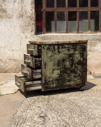 Cassettiera Industriale in Metallo - 1960
