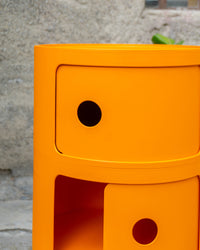 Componibile Kartell 4966 - Arancione Opaco Raro