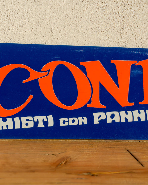 Insegna Coni misti con panna 70/80 – Italia