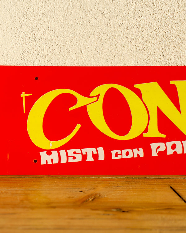 Insegna Coni misti con panna 70/80 – Italia