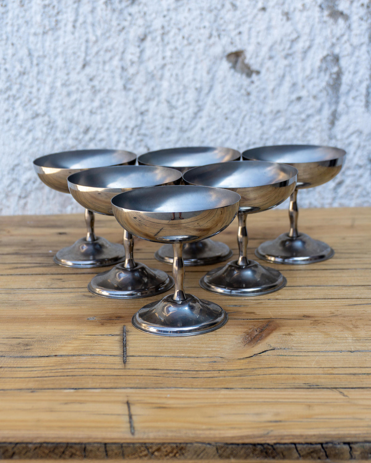 Coppetta Motta in Acciaio Inox – Anni '70