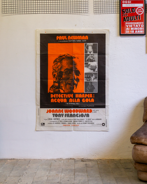 Manifesto Detective Harper - Acqua alla gola