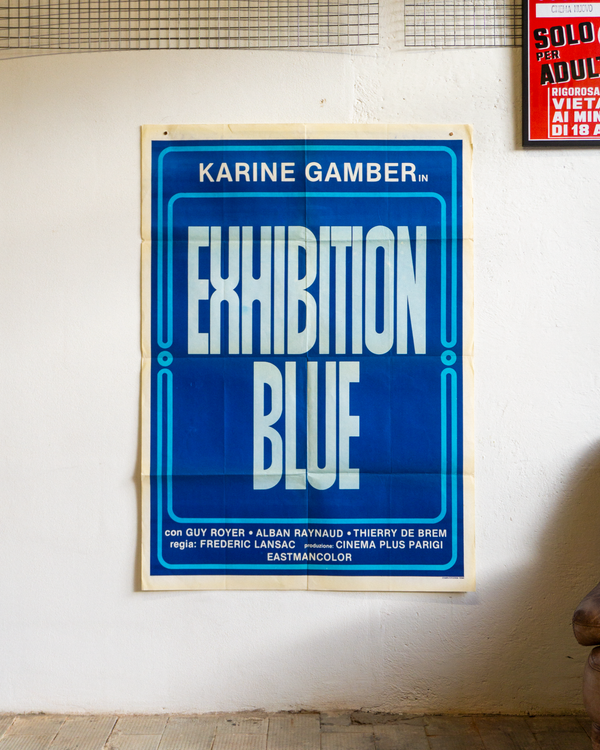 Manifesto Exhibition Blue