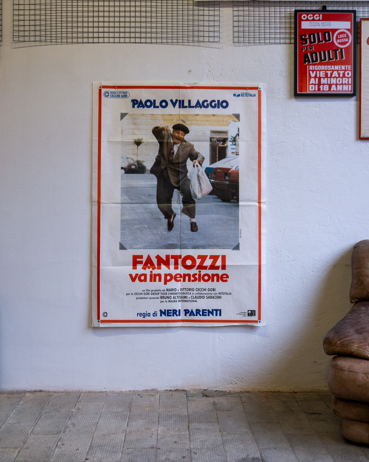 Manifesto Fantozzi Va In Pensione