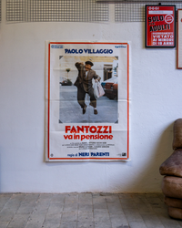 Manifesto Fantozzi Va In Pensione