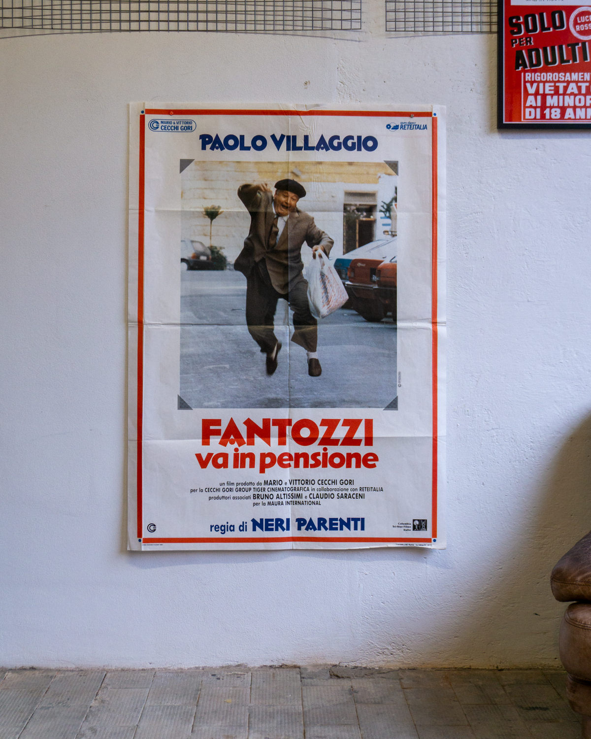 Manifesto Fantozzi Va In Pensione