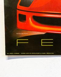 Manifesto Ferrari F40