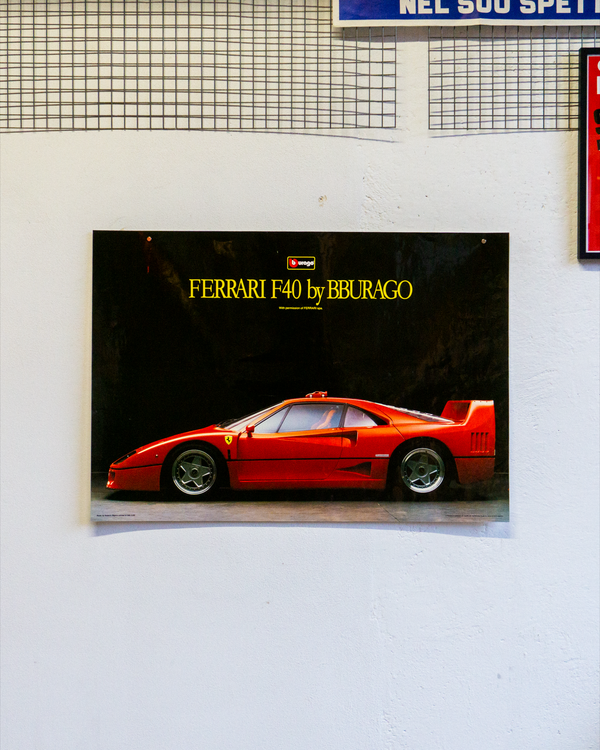 Manifesto Ferrari Burago