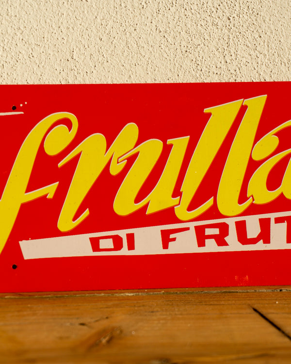 Insegna Frullati di frutta 70/80 – Italia