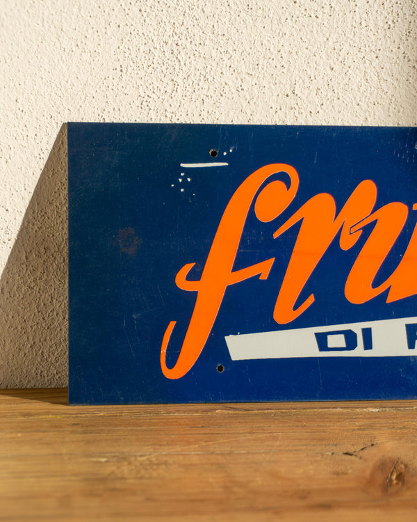 Insegna Frullati di frutta 70/80 – Italia